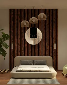 a bed in a room — detail 1