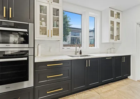 white wooden framed glass window